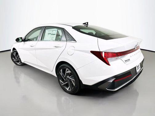 Serenity White 2025 Hyundai ELANTRA HEV Limited