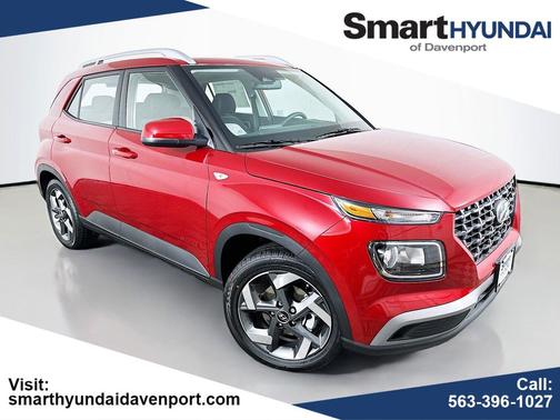Ultimate Red 2025 Hyundai VENUE SEL