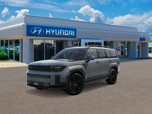 Hampton Gray 2026 Hyundai SANTA FE HEV Calligraphy