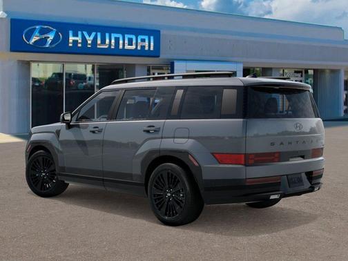 Hampton Gray 2026 Hyundai SANTA FE HEV Calligraphy