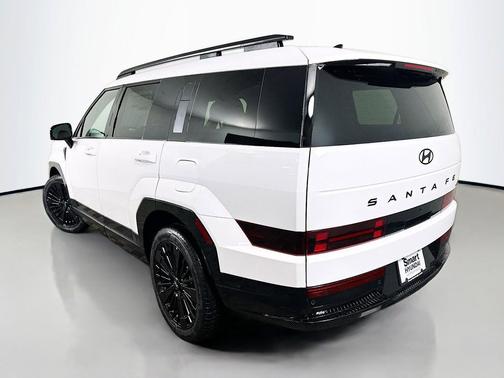 Serenity White 2026 Hyundai SANTA FE HEV Calligraphy