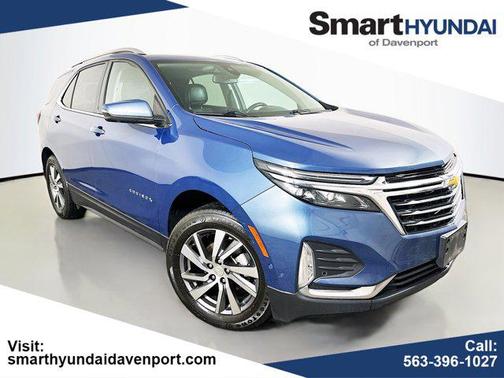 Lakeshore Blue Metallic 2024 Chevrolet Equinox Premier w/1LZ