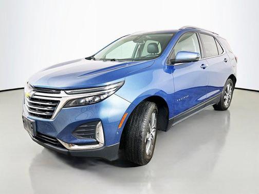 Lakeshore Blue Metallic 2024 Chevrolet Equinox Premier w/1LZ