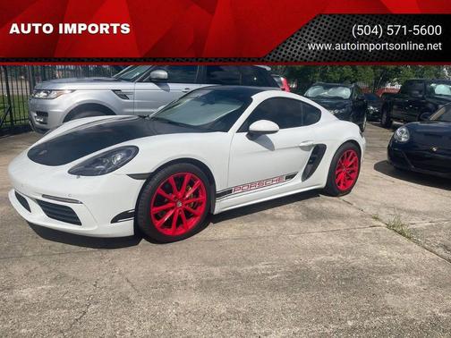 White 2018 Porsche 718 Cayman Base