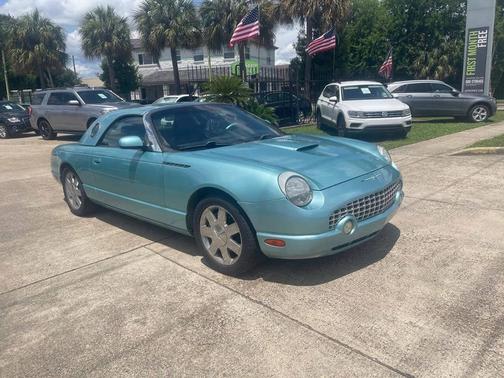 Teal 2002 Ford Thunderbird Deluxe