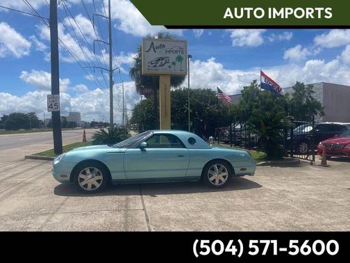 Teal 2002 Ford Thunderbird Deluxe