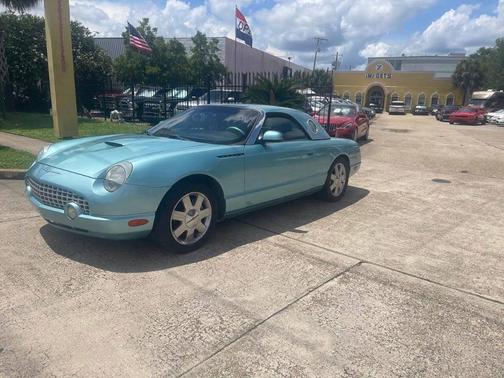 Teal 2002 Ford Thunderbird Deluxe