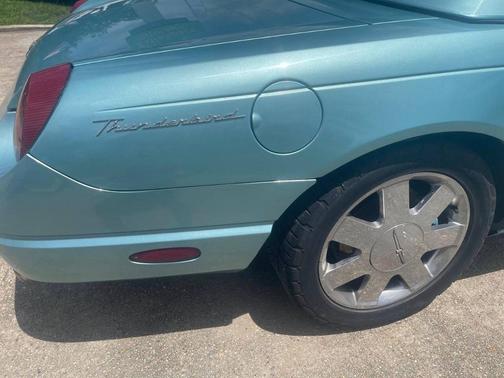 Teal 2002 Ford Thunderbird Deluxe