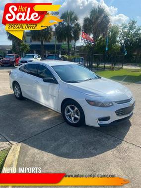 Summit White 2018 Chevrolet Malibu 1LS