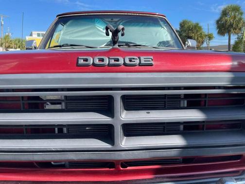 Burgundy 1989 Dodge Ramcharger 100