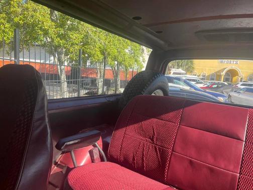 Burgundy 1989 Dodge Ramcharger 100