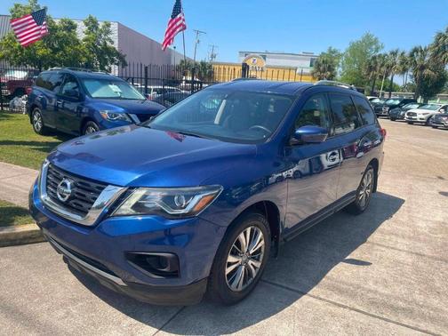 Caspian Blue 2019 Nissan Pathfinder S