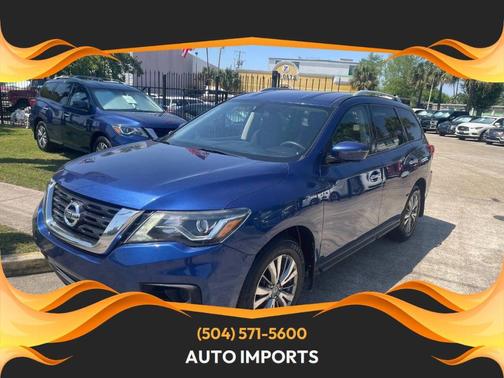 Caspian Blue 2019 Nissan Pathfinder S