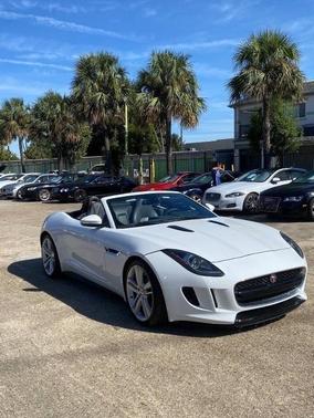 Polaris White 2015 Jaguar F-TYPE V8 S
