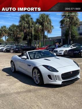 Polaris White 2015 Jaguar F-TYPE V8 S