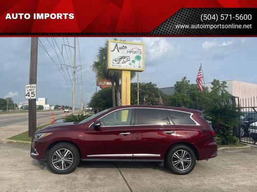 Burgundy 2020 INFINITI QX60 Luxe