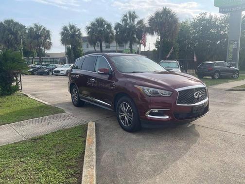 Burgundy 2020 INFINITI QX60 Luxe