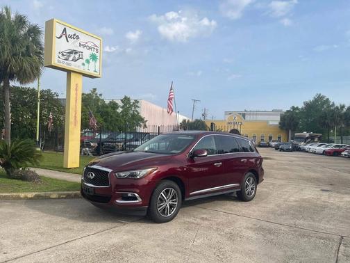 Burgundy 2020 INFINITI QX60 Luxe