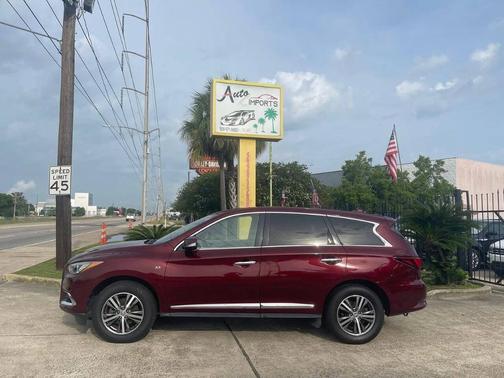 Burgundy 2020 INFINITI QX60 Luxe