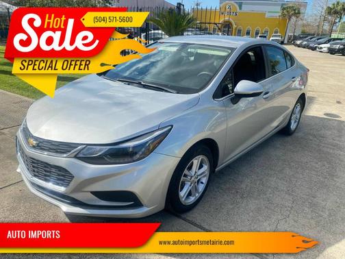 Silver Ice Metallic 2018 Chevrolet Cruze LT