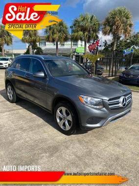 Gray Metallic 2018 Mercedes-Benz GLC 300 Base