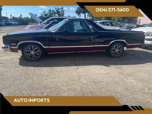 Black 1983 Chevrolet El Camino SS