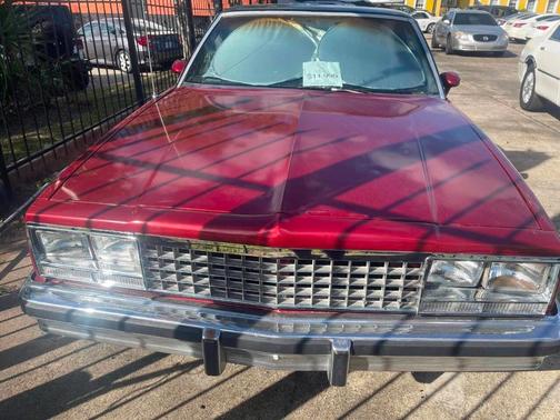 Burgundy 1983 Chevrolet El Camino SS