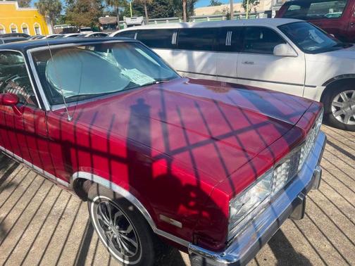 Burgundy 1983 Chevrolet El Camino SS