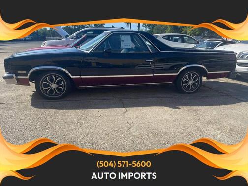 Black 1983 Chevrolet El Camino SS