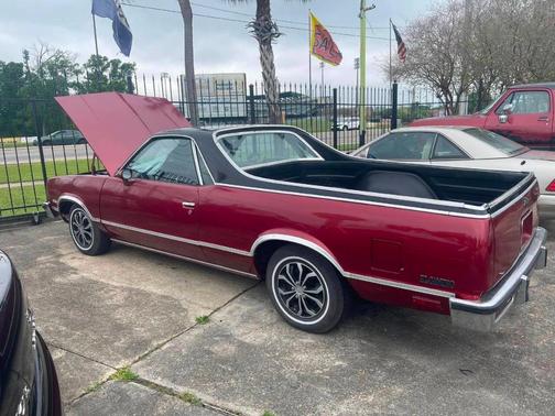 Burgundy 1983 Chevrolet El Camino SS