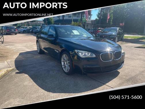 Azurite Black Metallic 2015 BMW 750 i xDrive