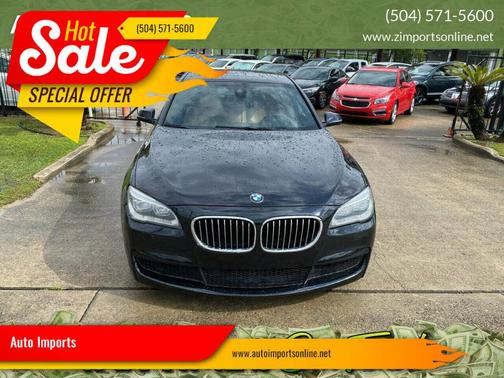 Imperial Blue Metallic 2015 BMW 750 i xDrive