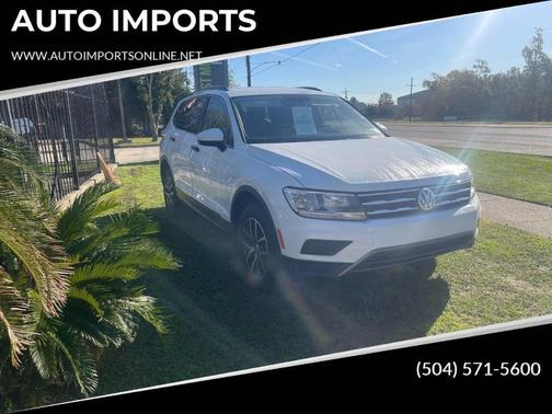 Pure White 2021 Volkswagen Tiguan 2.0T SE