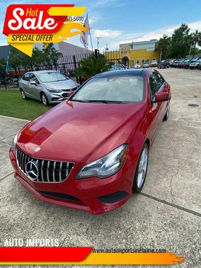 Mars Red 2014 Mercedes-Benz E-Class E 350