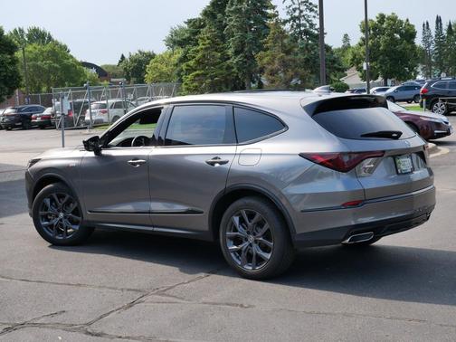 Liquid Carbon Metallic 2024 Acura MDX A-SPEC