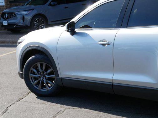 Sonic Silver Metallic 2023 Mazda CX-9 Touring
