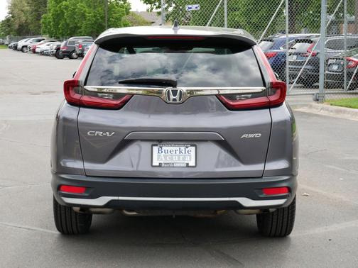 Gray 2020 Honda CR-V AWD EX