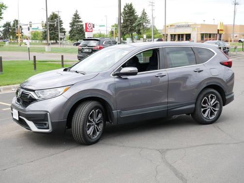 Gray 2020 Honda CR-V AWD EX