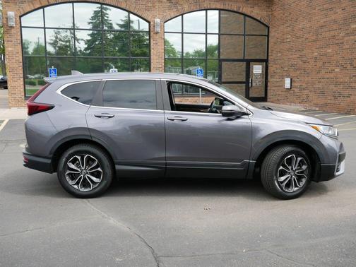 Gray 2020 Honda CR-V AWD EX