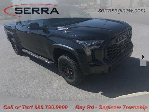 Midnight Black Metallic 2026 Toyota Tundra Hybrid TRD Pro