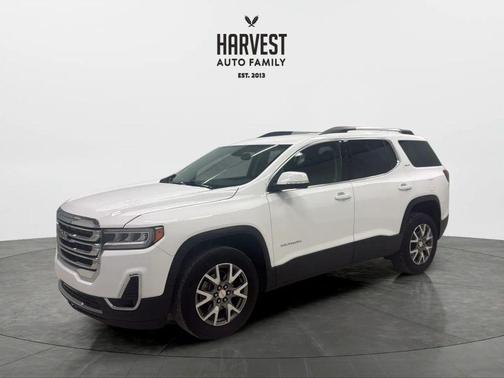 White 2020 GMC Acadia AWD SLT