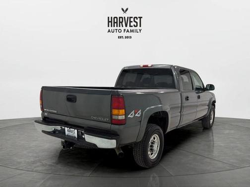 Gray 2001 Chevrolet Silverado 2500 LS H/D Crew Cab