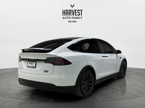 Pearl White Multi-Coat 2024 Tesla Model X Plaid Tri Motor All-Wheel Drive