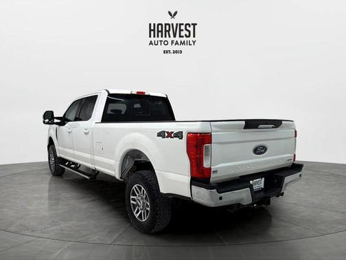 White Platinum Metallic Tri-Coat 2017 Ford F-350 Lariat