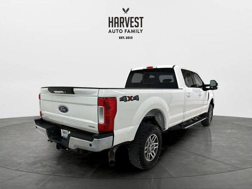 White Platinum Metallic Tri-Coat 2017 Ford F-350 Lariat