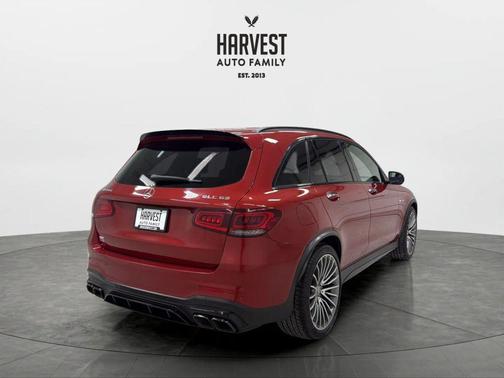 designo Cardinal Red Metallic 2021 Mercedes-Benz AMG GLC 63 4MATIC