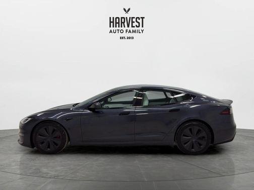Stealth Grey 2024 Tesla Model S Plaid