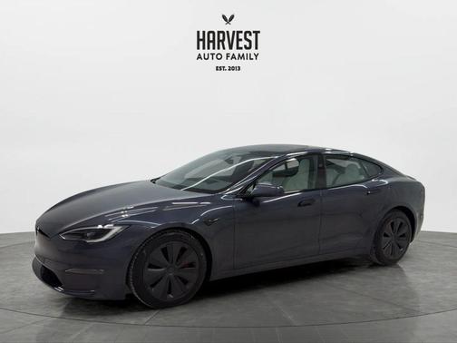 Stealth Grey 2024 Tesla Model S Plaid
