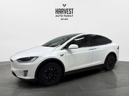 Pearl White Multi-Coat 2019 Tesla Model X 100D