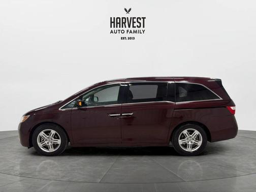 Burgundy 2013 Honda Odyssey Touring